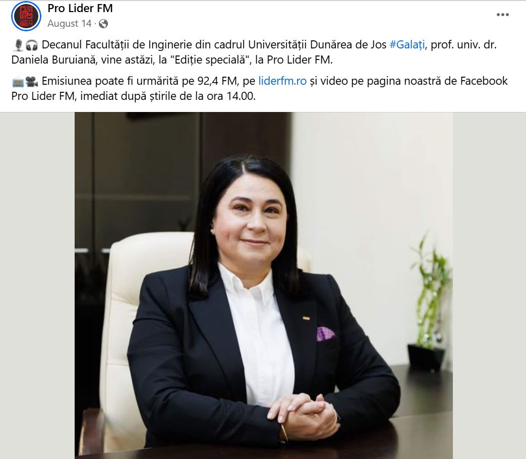 Pro Lider 14 august
